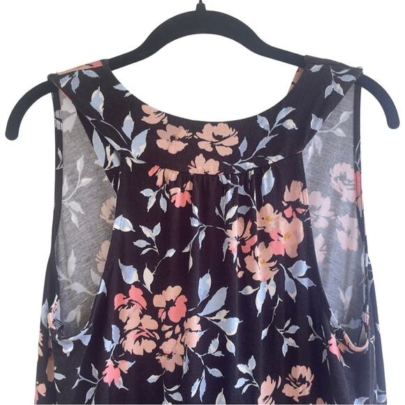 Motherhood Maternity Maxi Dress - Sleeveless Floral Comfortable Flowy - Size LG - Picture 10 of 14